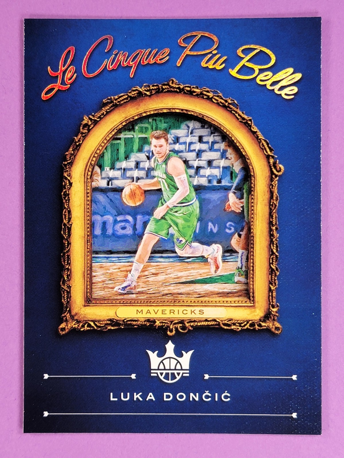 Luka Doncic 2020-21 Court Kings #4 Le Cinque Piu Belle Dallas Mavericks