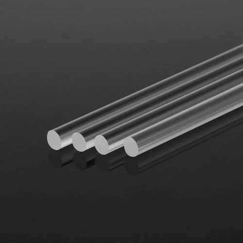 4 Pcs Clear Acrylic Dowel Rods 5/32 Dia 12 Inch Plastic Craft Sticks Set