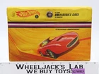 12 Car Collector's Case W/Tray Hot Wheels 1968 Mattel Vintage Storage Case