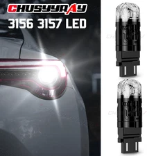 1800LM White 3157 LED Reverse Backup Light Bulbs for 1997-2001 Jeep Cherokee