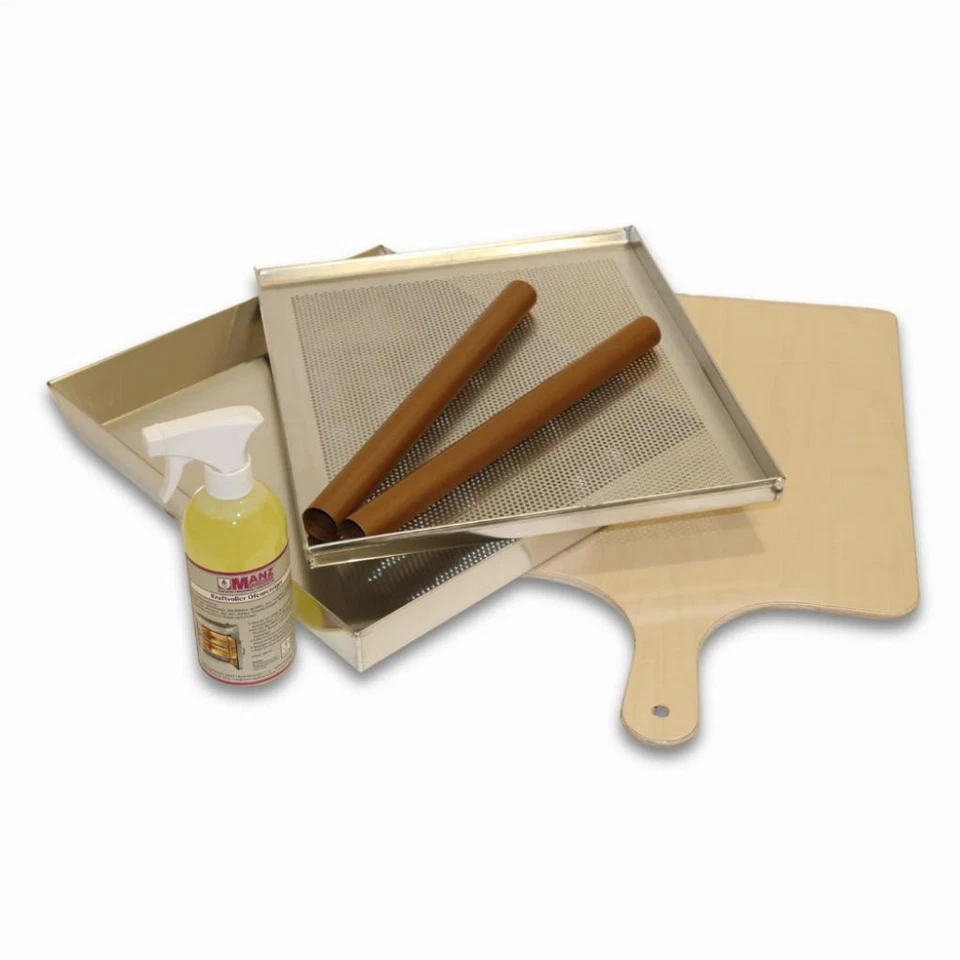 Basis-Set Starter-Set für 2 Backetagen MANZ-Backofen Backblech Folie ...