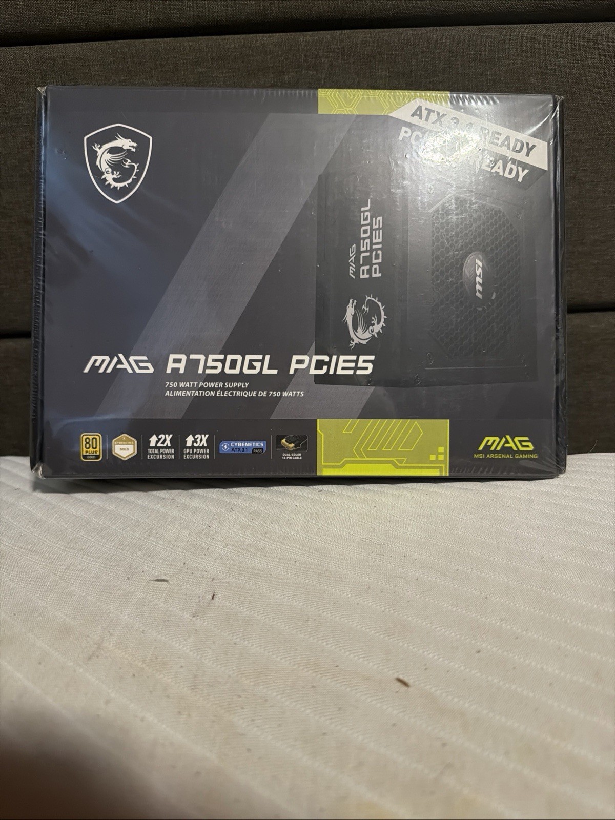Msi Mag A750Gl Pcie5 Factory Sealed