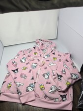Hello Kitty And Friends Sanrio Fleece Hoodie NWT