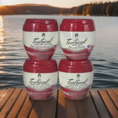4x Teatrical Facial Cream Anti-Wrinkle with Buddleja Davidii Stem Cells, 3.5 oz