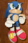 Vintage 2000s Sonic the Hedgehog Plush 10" Plush Stuffed Animal SEGA Collectible