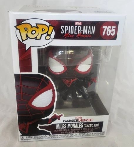 Funko POP!  Miles Morales Classic Suit #765 Marvel Spider Man