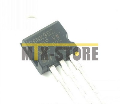 5PCS STP6NK90Z P6NK90Z N-channel Zener-protected SuperMESH Power MOSFET #bv