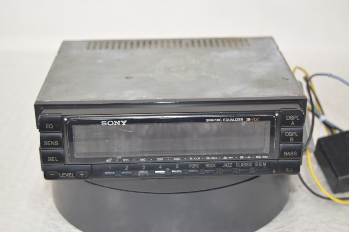 SONY XE-707 Stereo Graphic Equalizer Working | eBay SONY XE-707 Stereo Graphic Equalizer Working | eBay