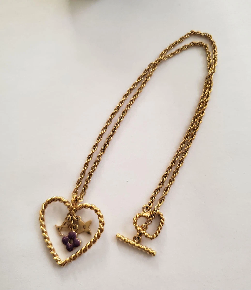 Louis Vuitton LV Heart Pendant Necklace