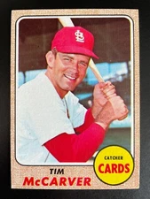 1968 Topps Baseball Cards - Singles - You Pick (Card #'s 251-596)- Free Shipping
