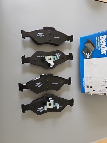 BENDIX Front Brake Pads For FORD FIESTA MK4 1995-2002 1206062 1130715 - Picture 8 of 8