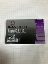 IMATION 8mm D8-112 Data Tape 10 GB New Unwrapped package