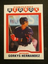 2019 Choice, Pawtucket RED SOX - GORKYS HERNANDEZ - Venezuela