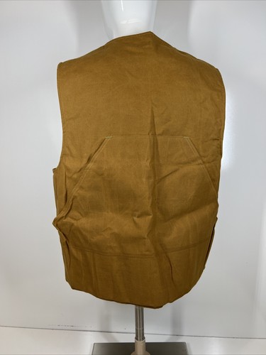 Vintage safTbak Bird Hunting Water Repellent Vest Christmas Gift Unisex SZ Large - Picture 2 of 9