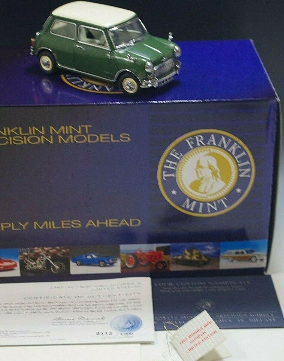 新販売店 franklin mint 1967 Morris Mini Cooper S Limited Edition