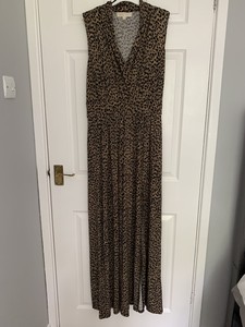 michael kors leopard print jumpsuit