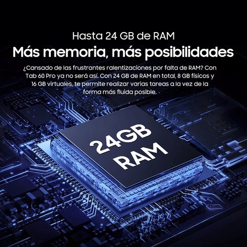 Blackview Tab 60 Pro Tableta 10,1 Pulgadas 24GB+128GB(TF 2TB) Android 14 7700mAh - Imagen 8 de 13