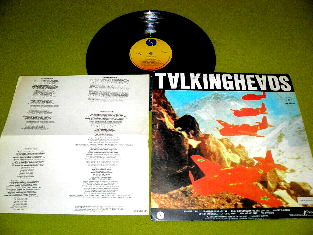 Talking Heads 旧規格　未開封 Talking Heads Remain In Light RARE Original 1980 Portugal Pressing