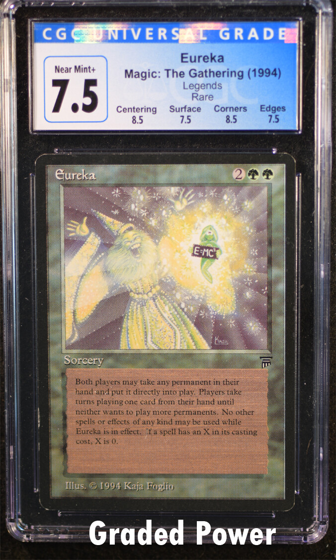 Legends Eureka CGC 7.5 (6012) Magic MTG