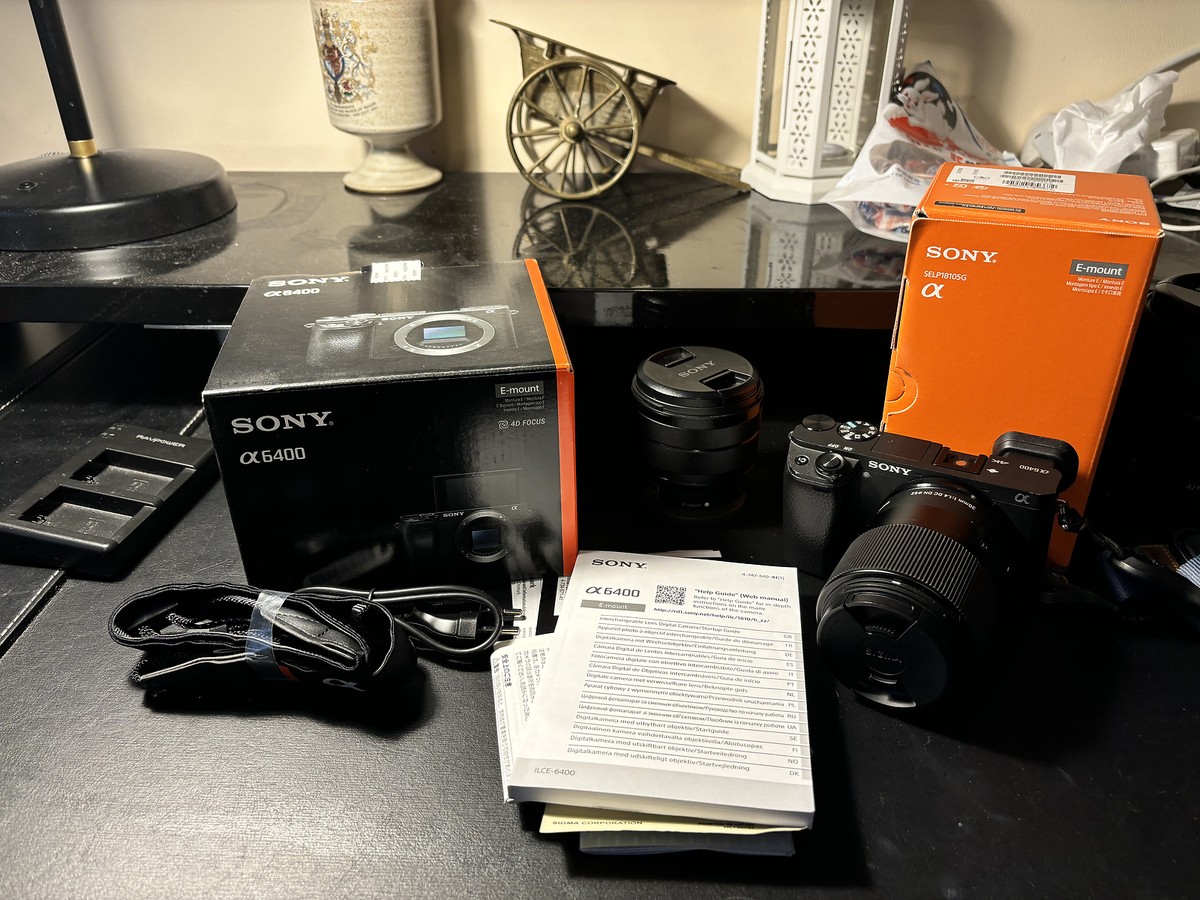 Sony Alpha 105 Sony Sony Alpha A6400 With Lens:18-105+10-18+30
