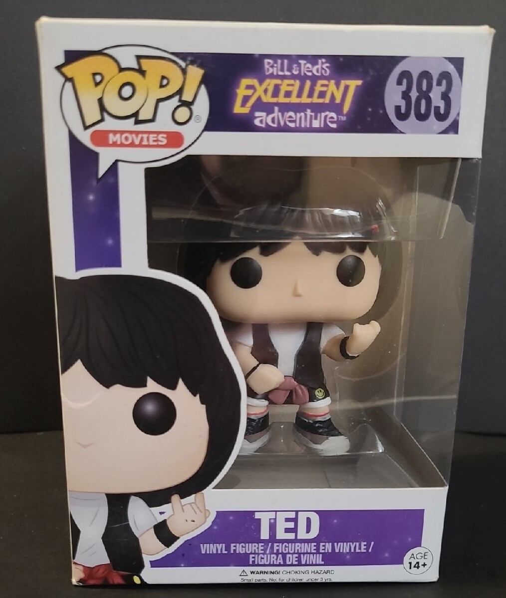 Funko Pop! Bill And Ted'S Excelente Aventura Ted #383 Bóveda *Caja Daños*