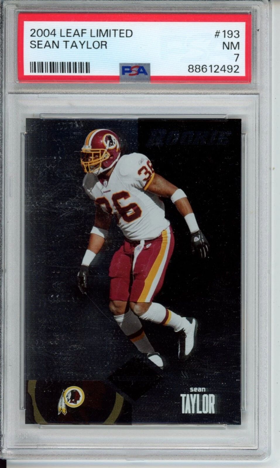 Sean Taylor Leaf Limited #193 Base