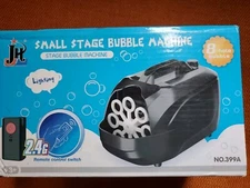 Portable Bubble Machine Automatic Bubble Blower Maker USB/Battery Remote Control