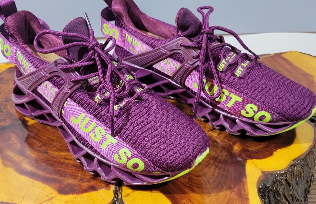 Running Shoes Purple Sneakers Amazon UMYOGO Women's Non Slip