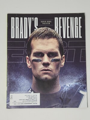 2017 ESPN Magazine Brady's Revenge Super Bowl Preview - Tom Brady - Patriots