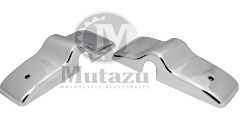 Mutazu Aftermarket Freightliner Truck mirror post Chrome Covers, Sold in pair