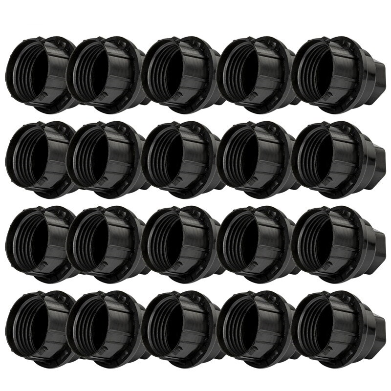 20PCS Black Plastic Wheel Lug Nut Caps Replace Kits Fit For GM 9593028