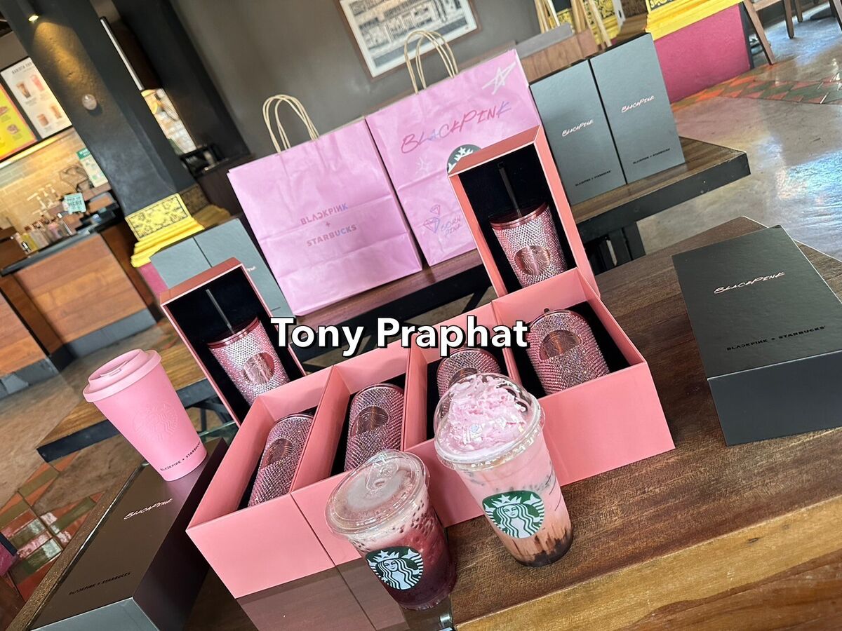 Blackpink X Starbucks Limited Edition BLACKPINK Bling Cold Blackpink X Starbucks Limited Edition BLACKPINK Bling Cold