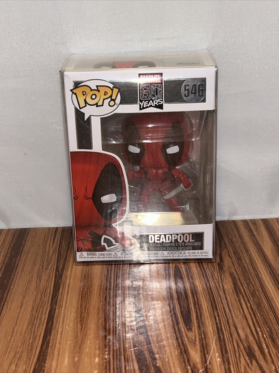 Funko POP! Marvel 80 years #546 Deadpool Vinyl Figure In Plastic