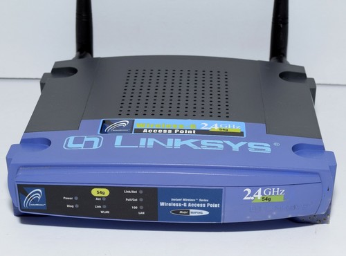 (2) Linksys WAP54G 2.4GHz Wireless Access Point AS IS For Parts Or Repair Only - Picture 9 of 12