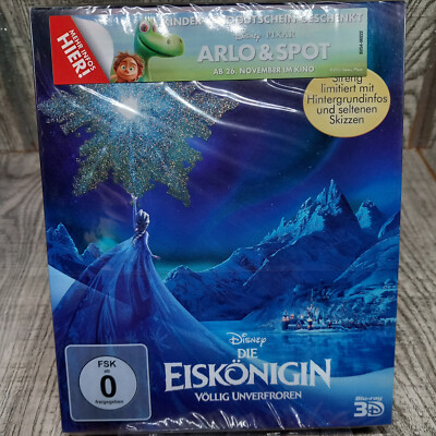 Die Eiskönigin  - Blu-ray  + 3D - Digibook - NEU/OVP - Disney
