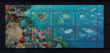 1995 World Down Under   45c Mini Sheet  MUH