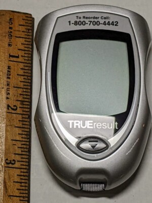 True Result Blood Glucose Monitoring System Diabetes Sugar Accuracy Test