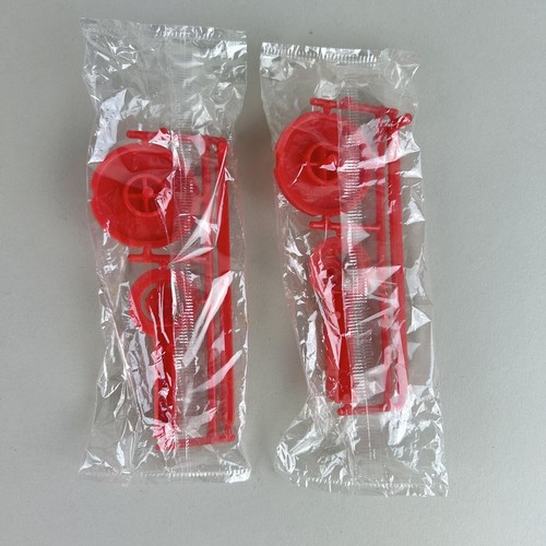 2 giocattoli vintage cereali Captain Cap'n Crunch rosso trottola 1991 cereali premium - Foto 2 di 5