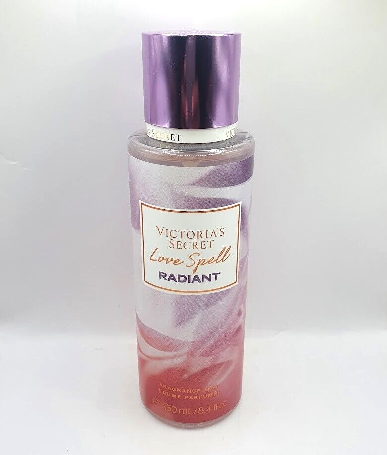 VICTORIA'S SECRET LOVE SPELL RADIANT BODY MIST 8.4 FL OZ LIMITED