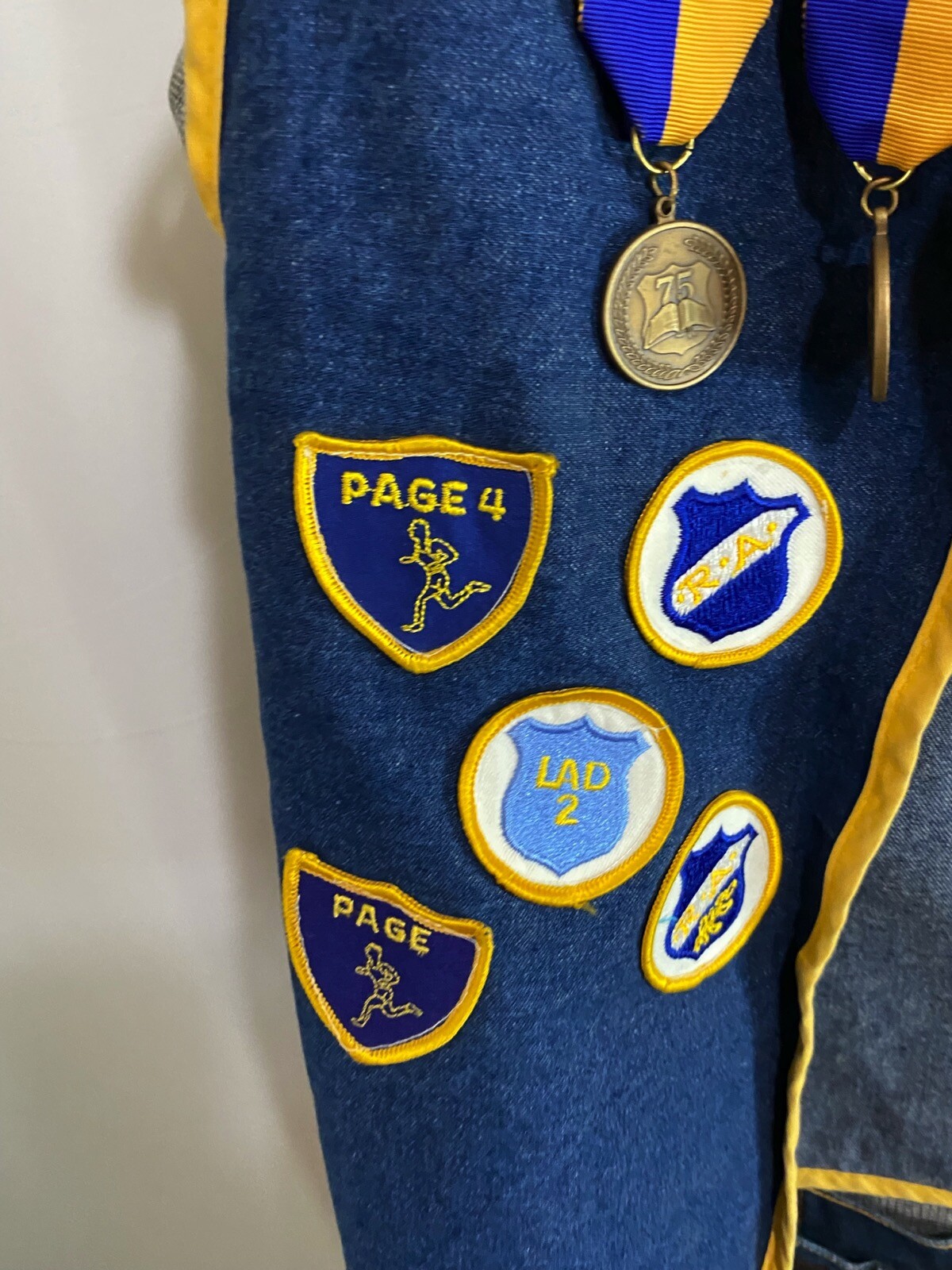 International Mission Study Patch Work Scout VEST… - image 1