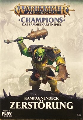 Warhammer Champions | Destruction (englisch) | Preconstructed Deck | TCG