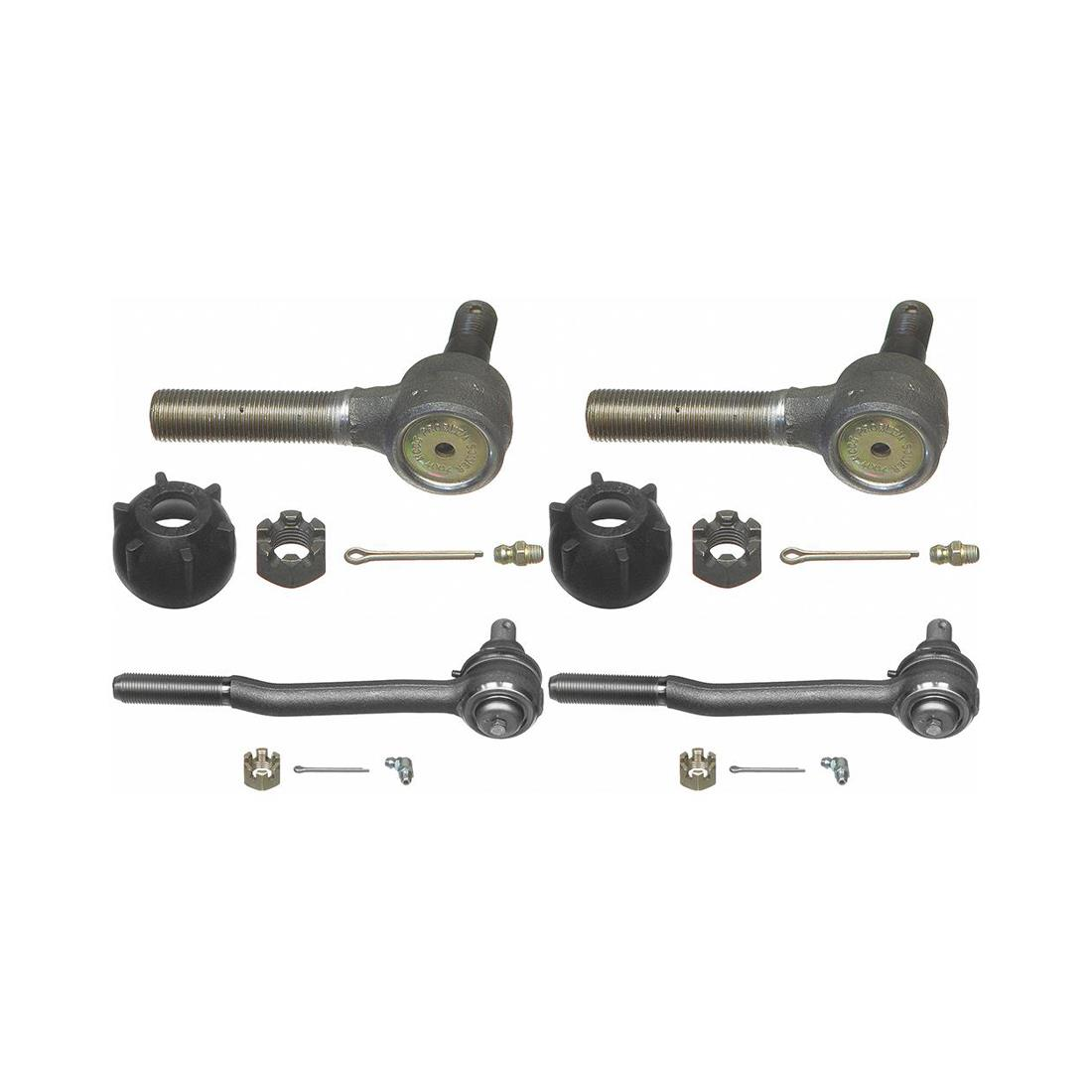 Moog Steering Tie Rod Ends Inner & Outer 4 pcs For 19861989 Toyota