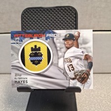 2022 Topps Series 1 City Flag Commemorative Relics Ke'Bryan Hayes #CFP-KH Patch