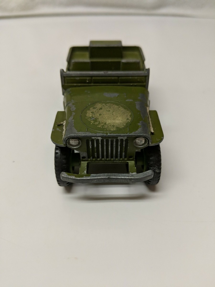 Dinky Toys US Army Jeep No.615 Green Made in United Kingdom