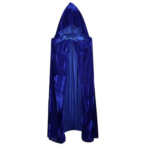 Party Cosplay Hooded Adult Kids Vampire Robe Halloween Cape Costume Cloak - Picture 16 of 17