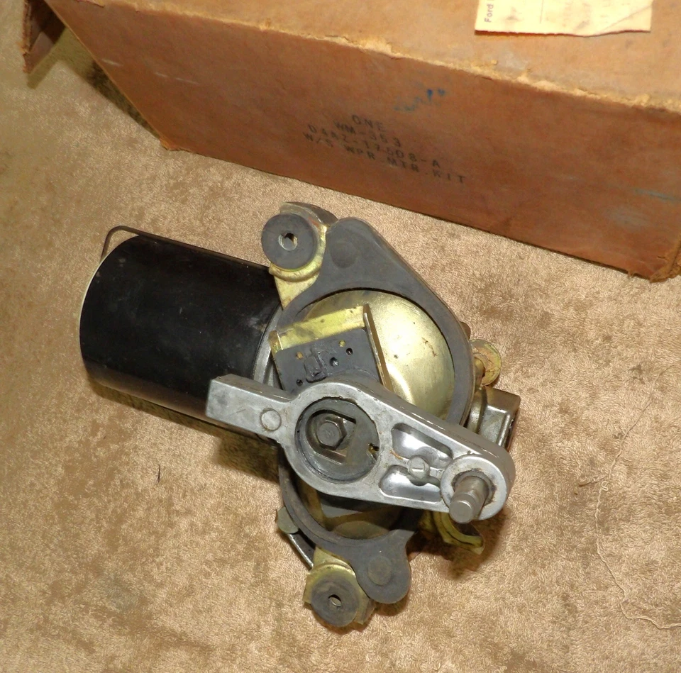 1974-1978 Custom Galaxie 500 LTD Monterey Marquis Nuevo de Lote Antiguo Limpiaparabrisas Motor ASM Foto 3 de 4