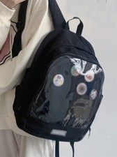 Japanese Handbag Girls Backpack Anime Ita Bag Transparent Student Bag book bag