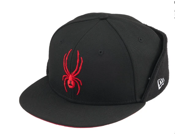 Porte oreilles Supreme Spyder New Era 59Fifty noir ajusté doublé polaire taille 8
