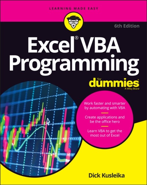 Excel VBA Programming For Dummies 9781119843078 - Free Tracked Delivery