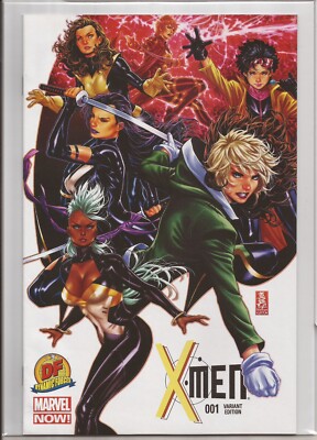 X-MEN #1   EXCLUSIVE DYNAMIC FORCES VARIANT   W/DF COA   MORALES & BROOKS
